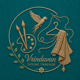 Vrindavan Divine Threads logo